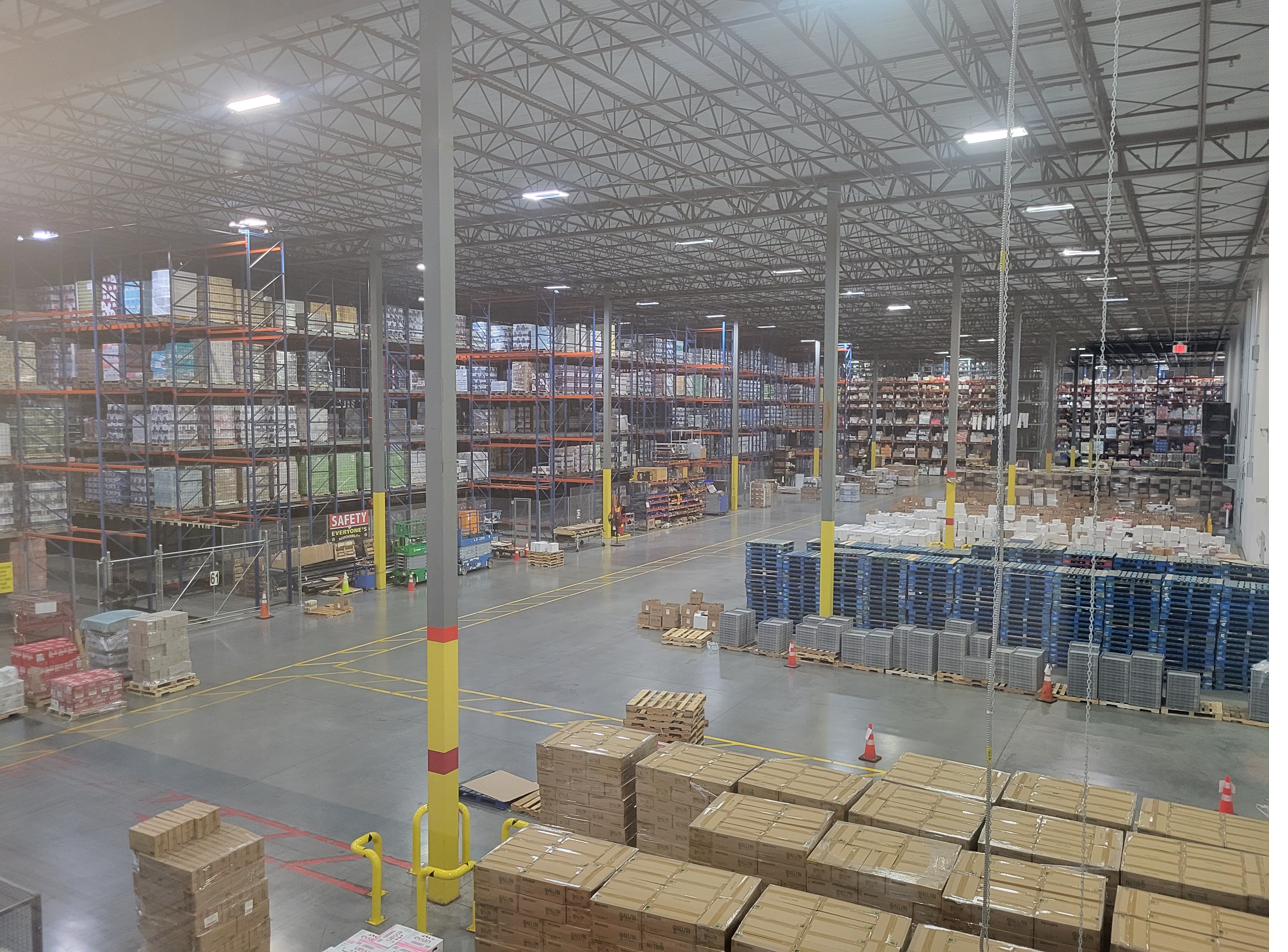 ABG warehouse floor visit