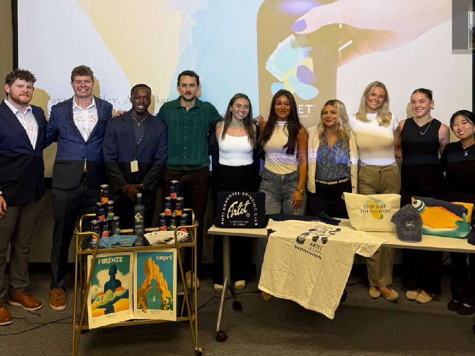 Intern team after the Artet presentation