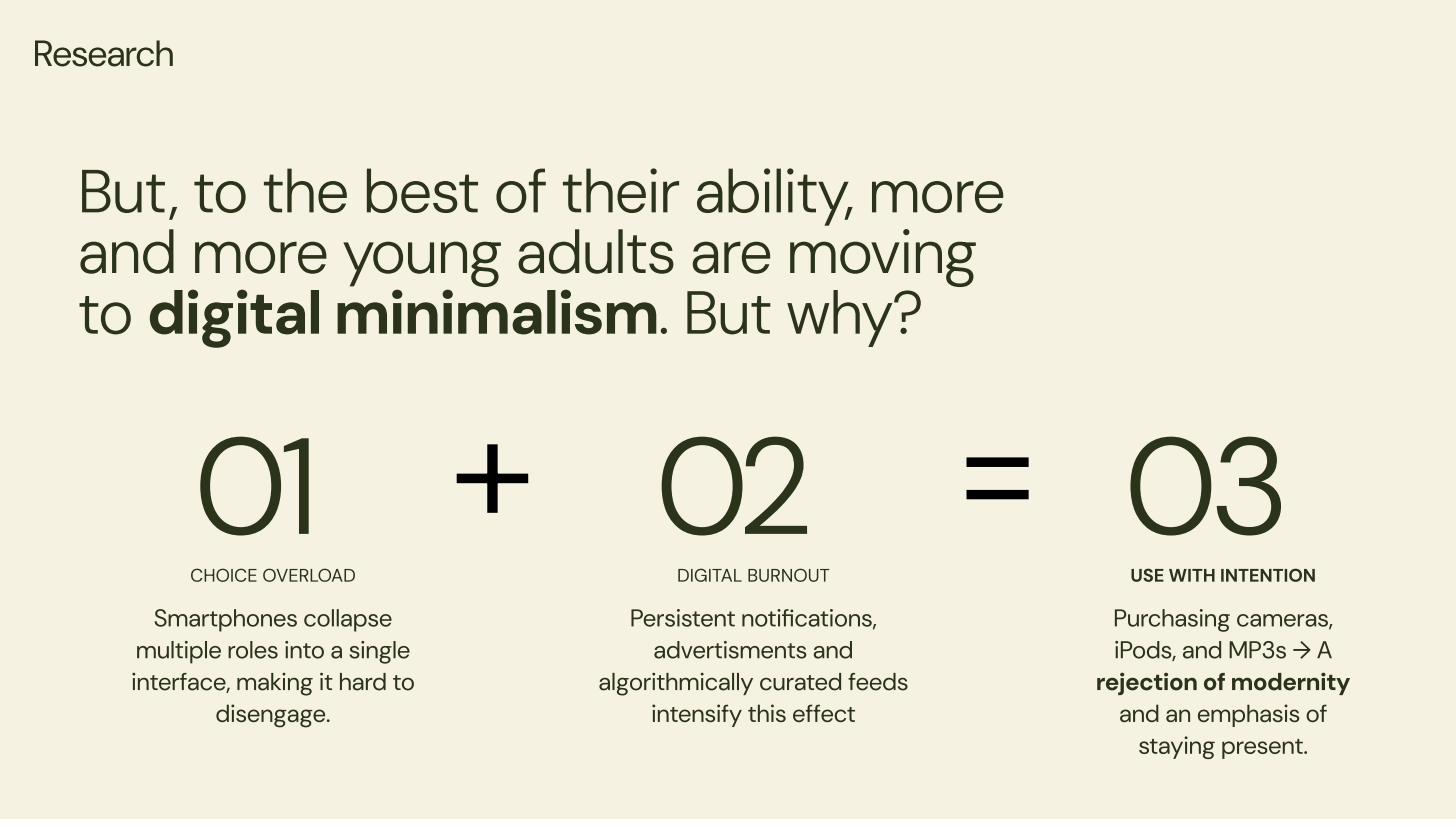 Research findings on digital minimalism